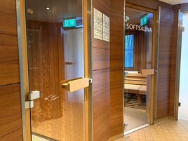 Un sauna, baño turco