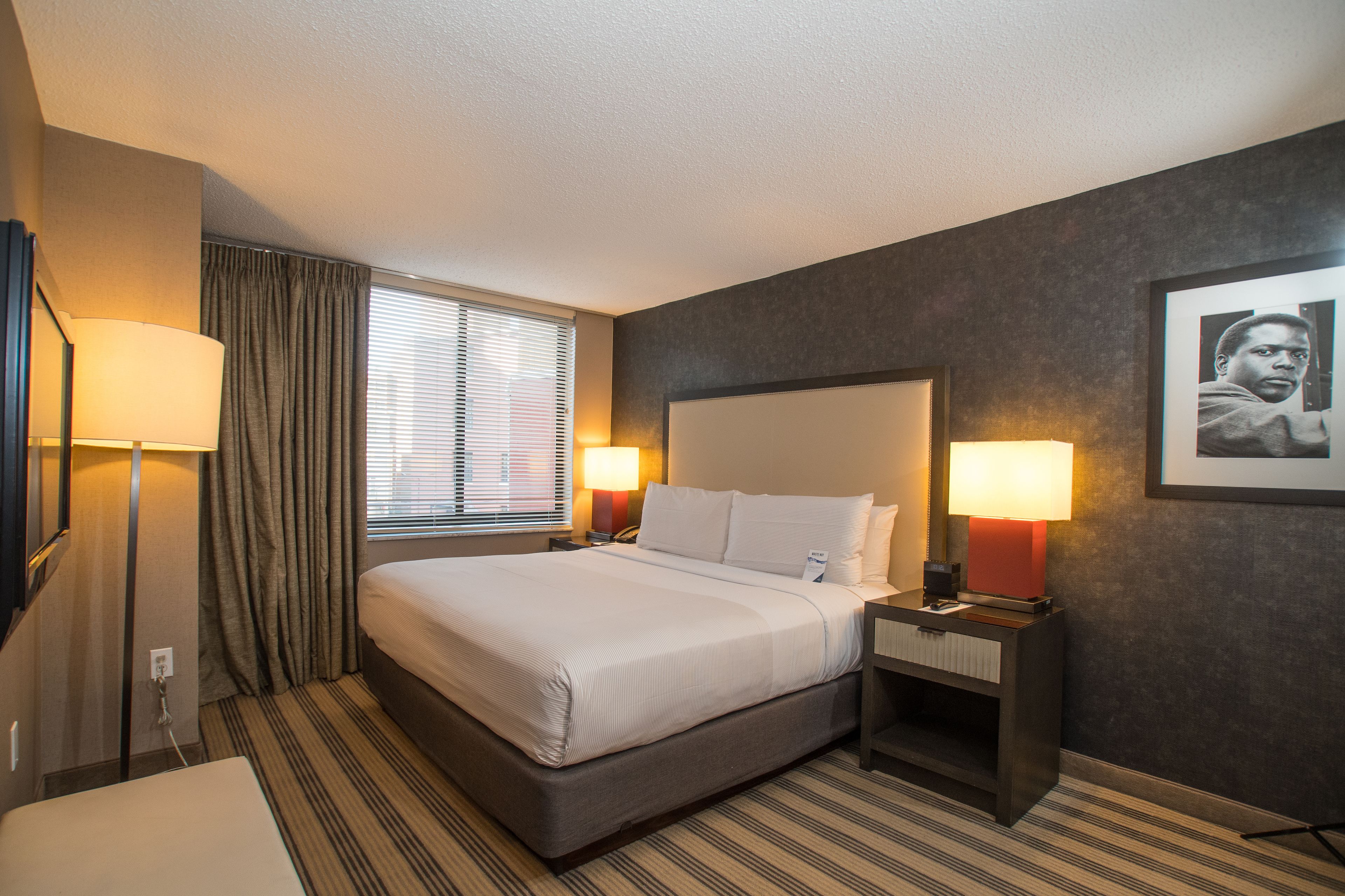 In-room safe, blackout drapes, iron/ironing board