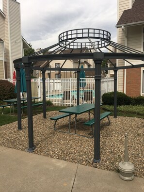 Seasonal outdoor pool