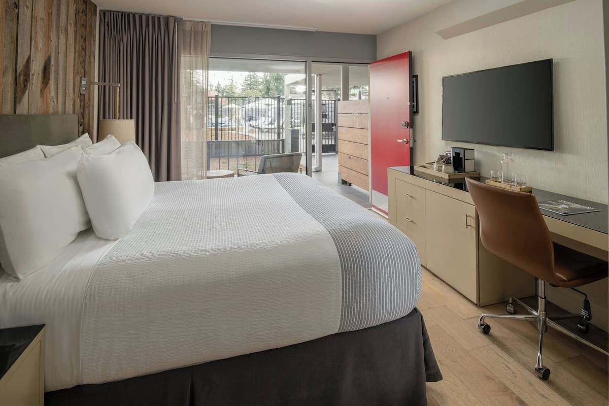 1 King Bed