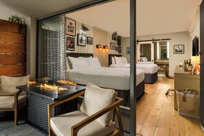 Room, 2 Queen Beds, Non Smoking, Patio | Hypo-allergenic bedding, down duvets, in-room safe, desk - Hotel Paradox, Autograph Collection (Santa Cruz)