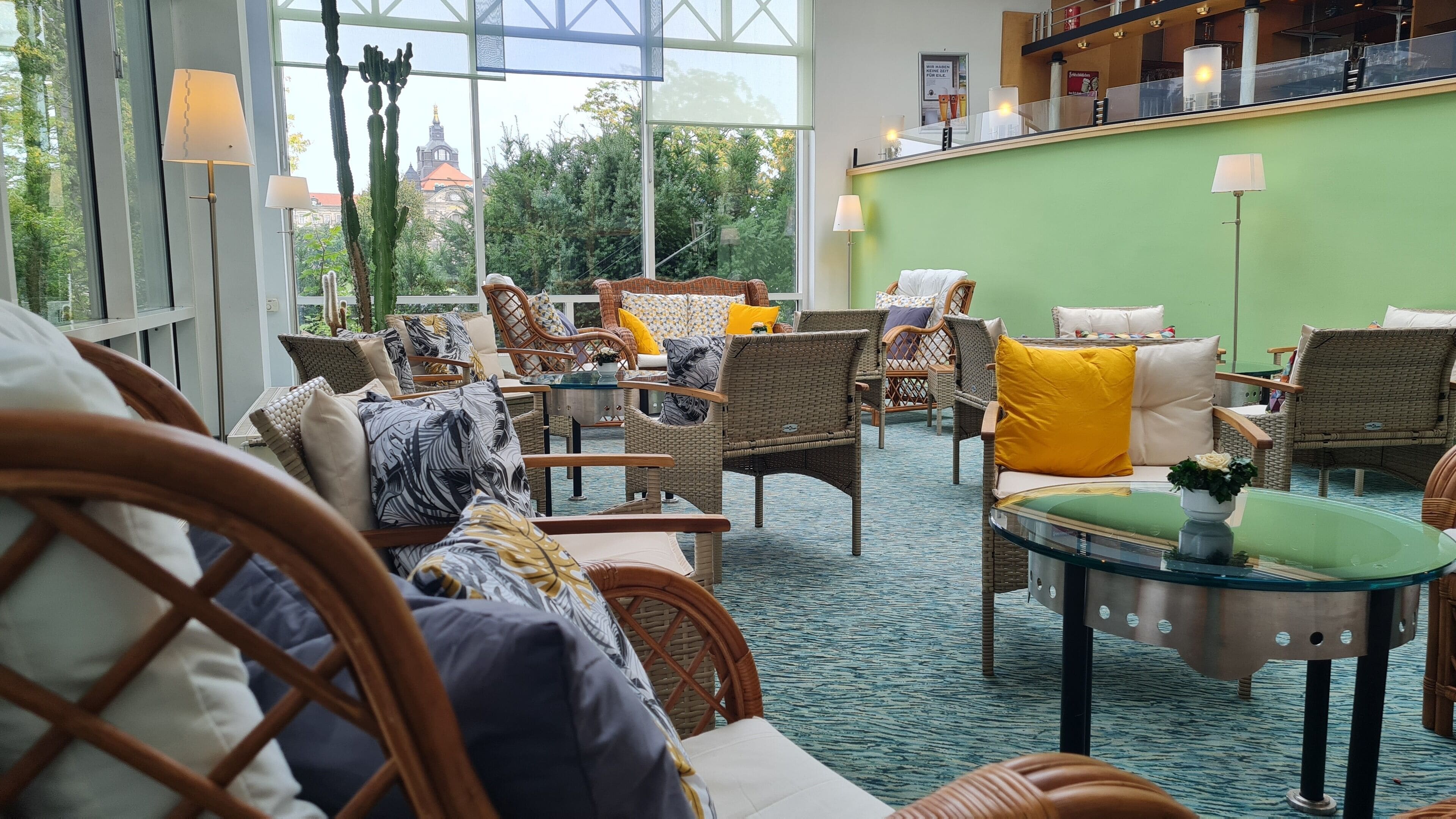 Sitzecke in der Lobby