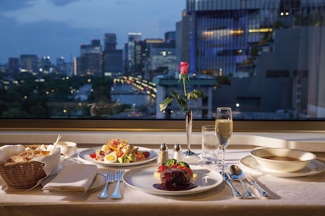 Room service - dining. Imperial Hotel, Tokyo