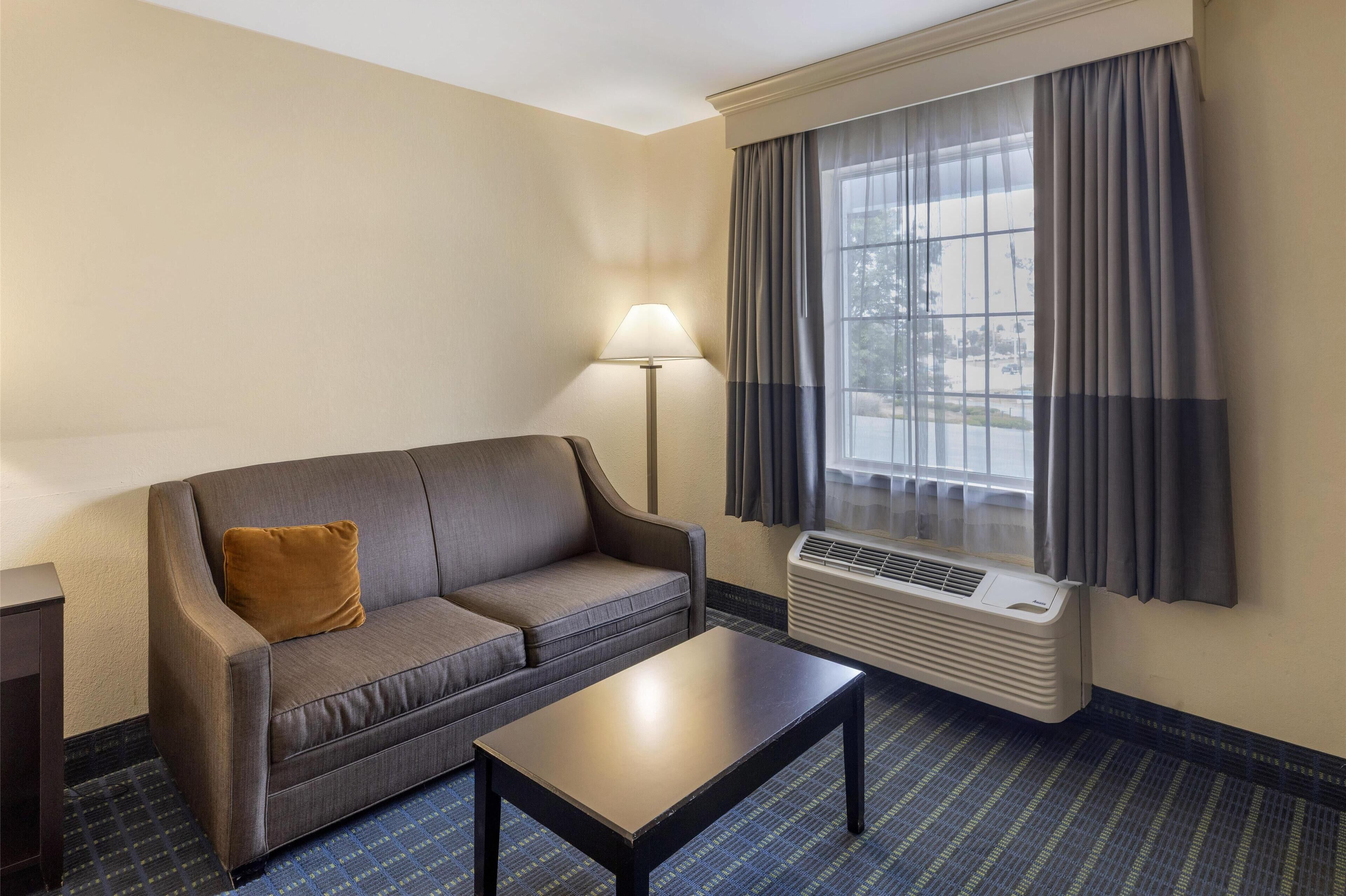 standard room, 1 king bed, non smoking, microwave (with sofabed) | in-room safe, desk, iron/ironing board, free cots/infant beds