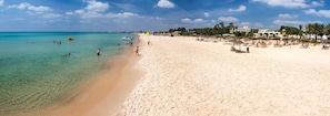 Private beach, waterskiing, windsurfing, beach bar