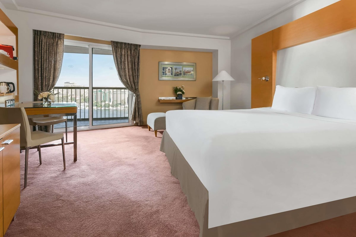 1 slaapkamer, lakens van Egyptisch katoen, luxe beddengoed, een minibar