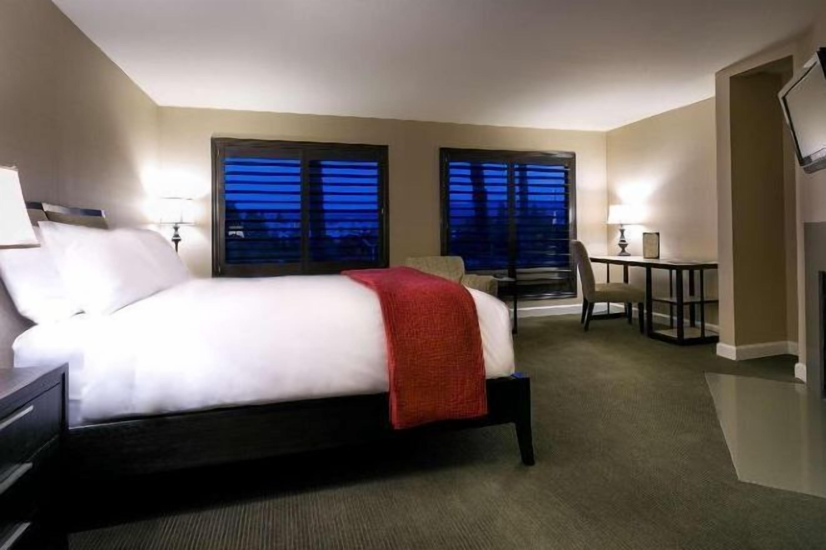 Draps en coton égyptien, literie de qualité supérieure, minibar