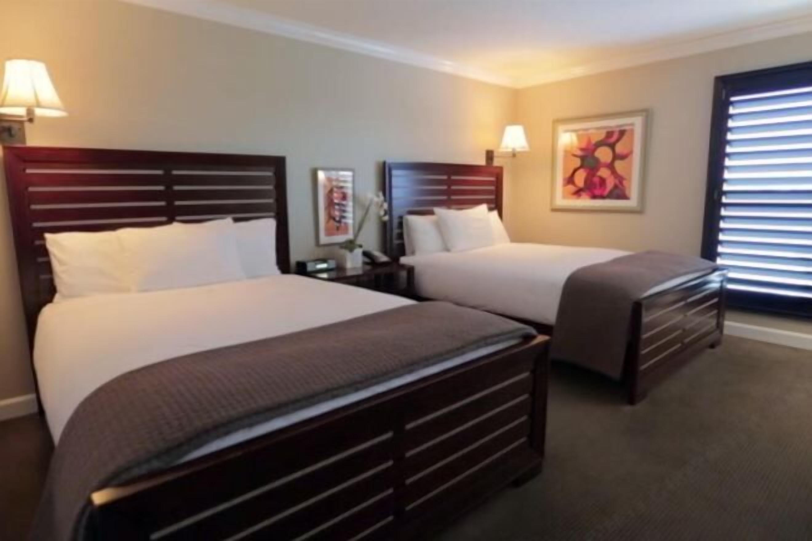 Draps en coton égyptien, literie de qualité supérieure, minibar