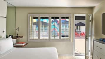 Premium bedding, pillow-top beds, in-room safe, desk