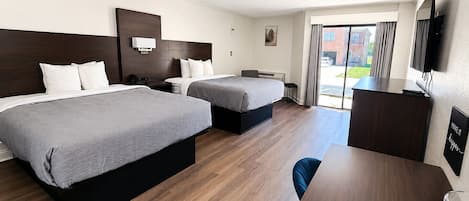 Chambre Standard, 2 grands lits, non-fumeurs | Literie de qualité supérieure, matelas Select Comfort, minibar, bureau