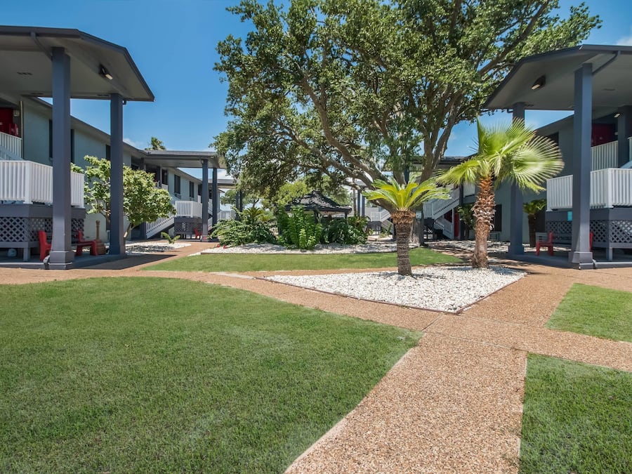 Piscina a l'aire lliure (horari: 09:00-22:00) i gandules