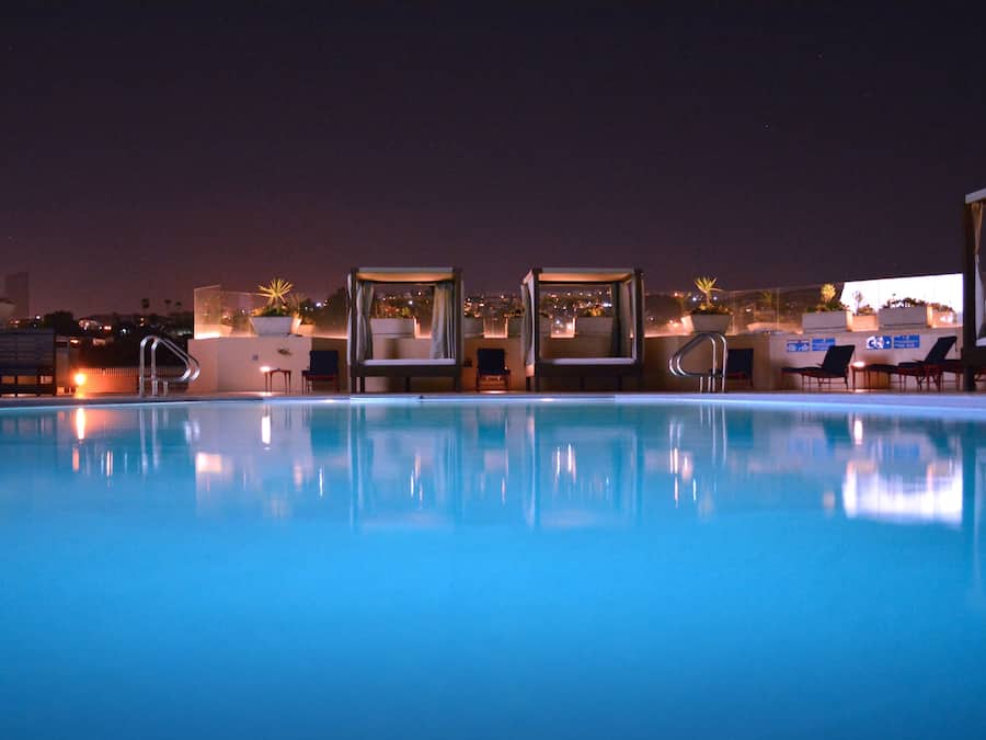 Seasonal outdoor pool