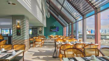 Daily buffet breakfast for a fee