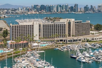 Hotel Exterior at Sheraton San Diego Resort