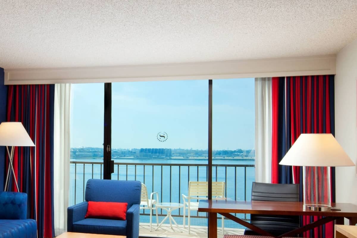 deluxe room, 1 king bed, bay view, tower | view from room