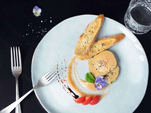 Frühstück, Mittagessen, Abendessen, französische Küche