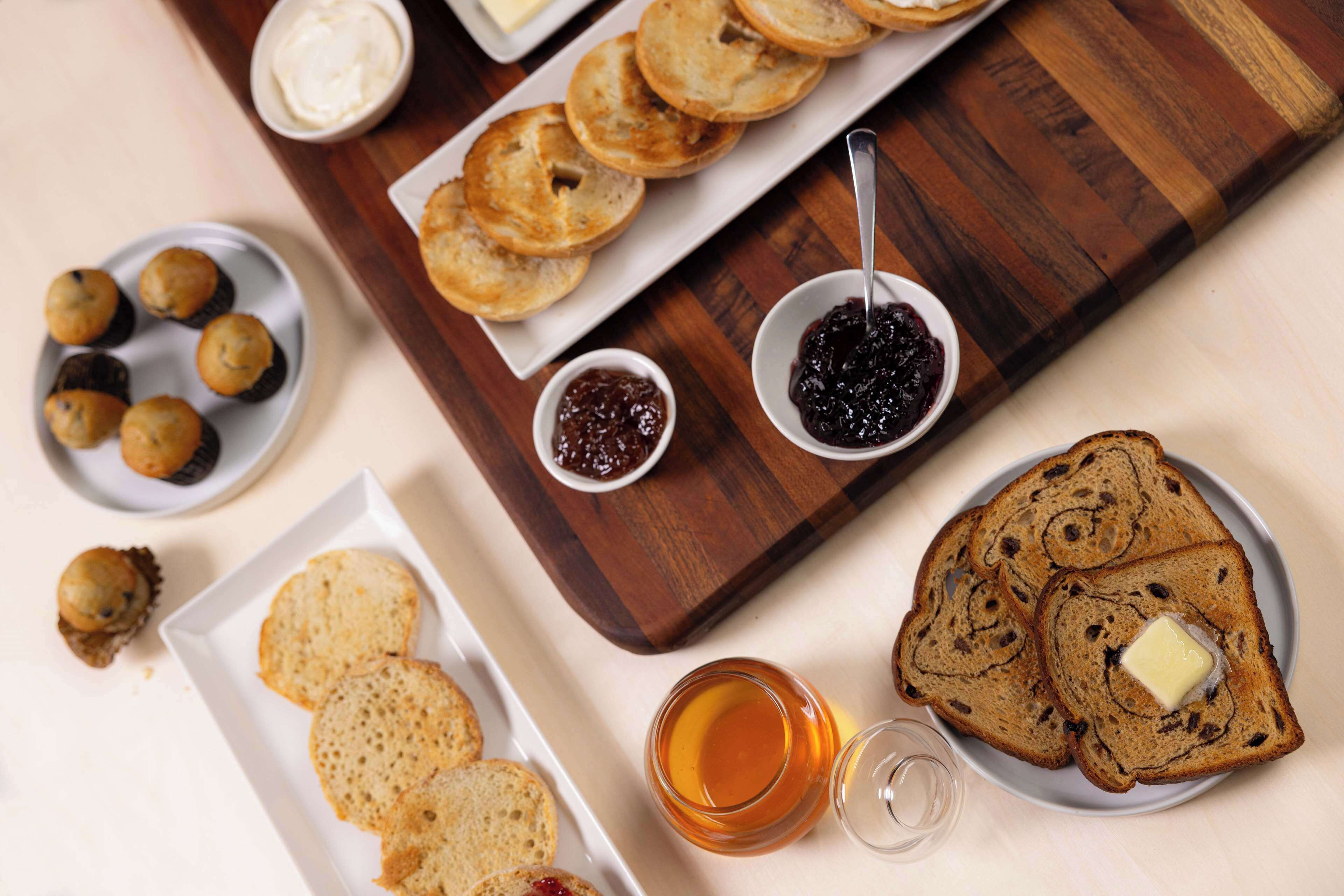 Frokostbuffé er inkludert hver dag