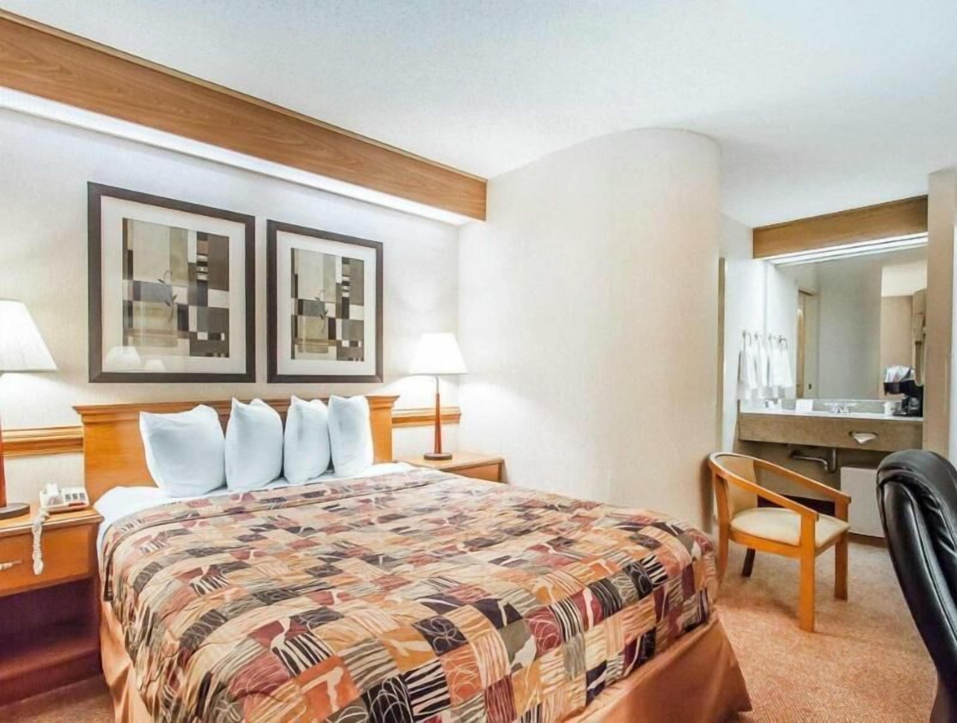 Premium bedding, pillowtop beds, individually furnished, desk