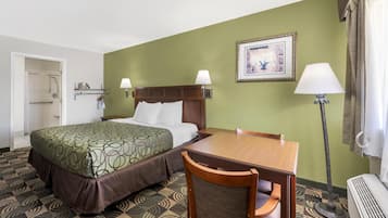 Standard Room, 1 King Bed, Accessible, Non Smoking | Pillowtop beds, desk, iron/ironing board, free WiFi