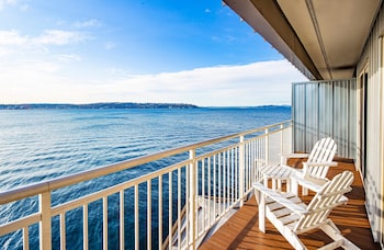 Water view at The Edgewater Hotel