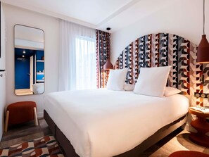 Premium bedding, pillow-top beds, in-room safe, soundproofing