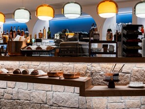 Daily buffet breakfast (EUR 22 per person)