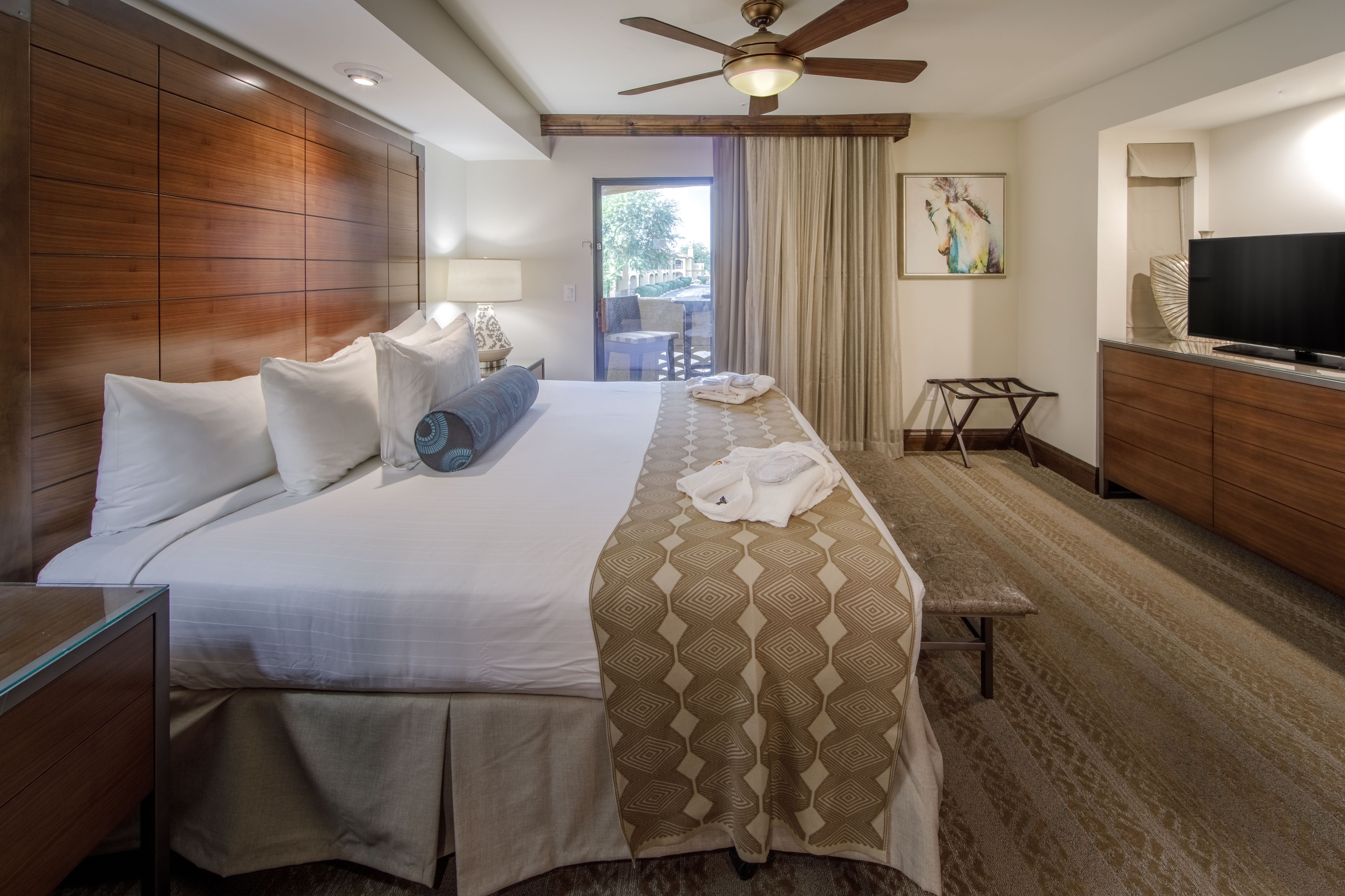 1 bedroom, in-room safe, blackout curtains, iron/ironing board