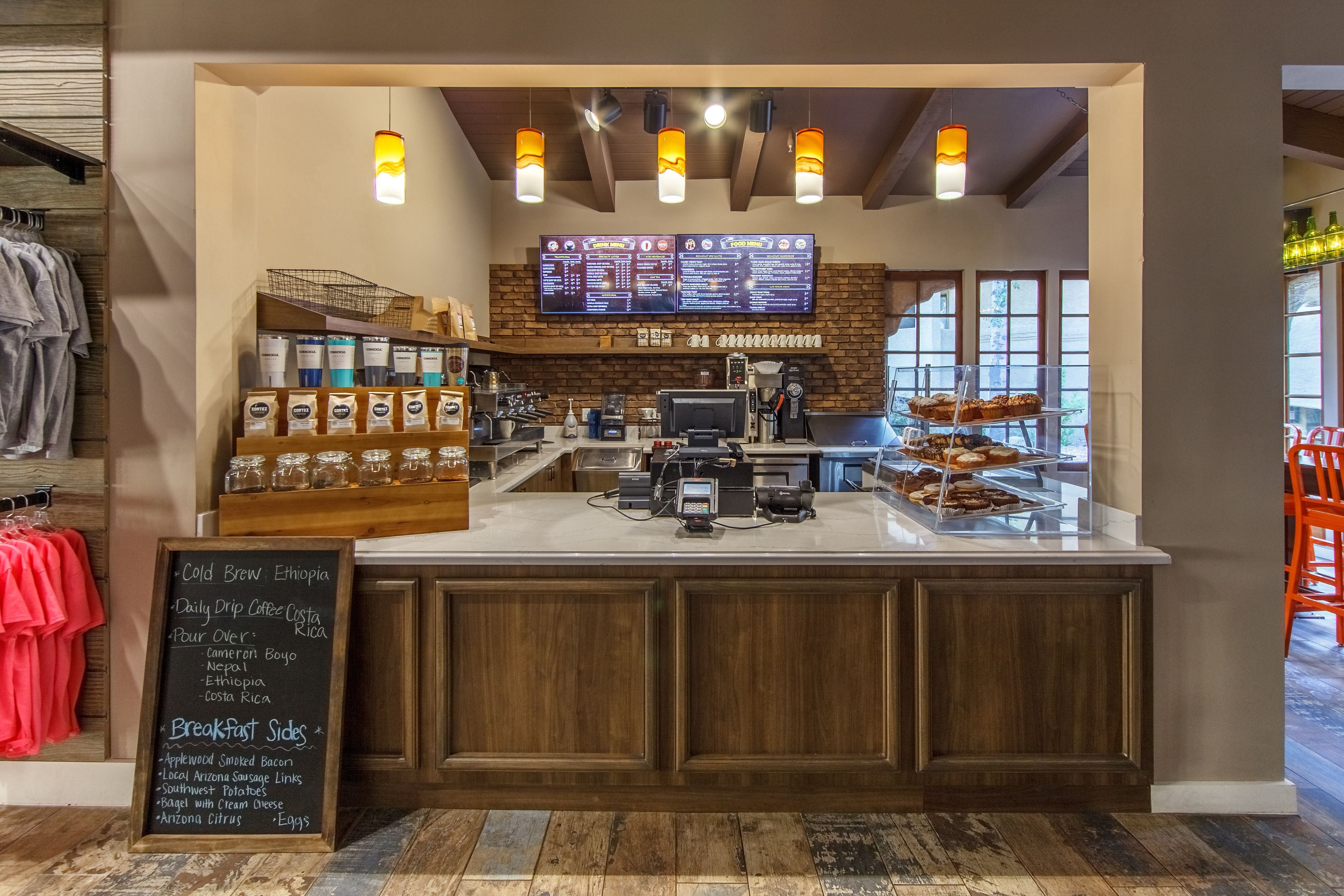 daily full breakfast for a fee