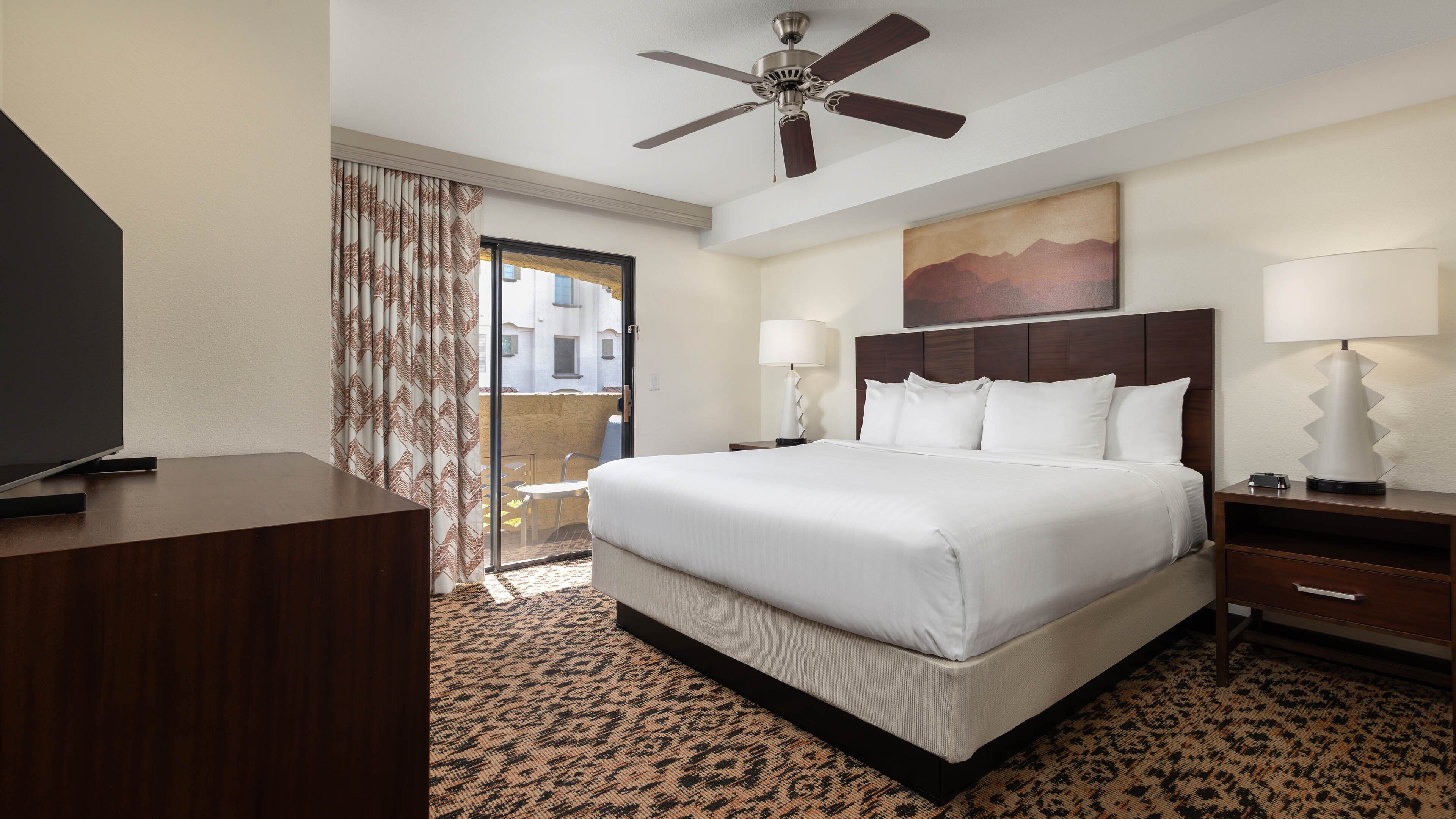 1 bedroom, in-room safe, blackout curtains, iron/ironing board