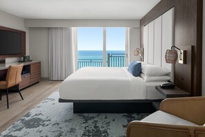Presidential Suite, 1 Bedroom, Oceanfront | Premium bedding, in-room safe, desk, blackout drapes