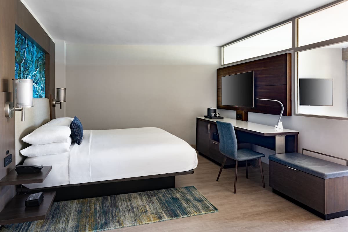 1 habitación y ropa de cama de alta calidad