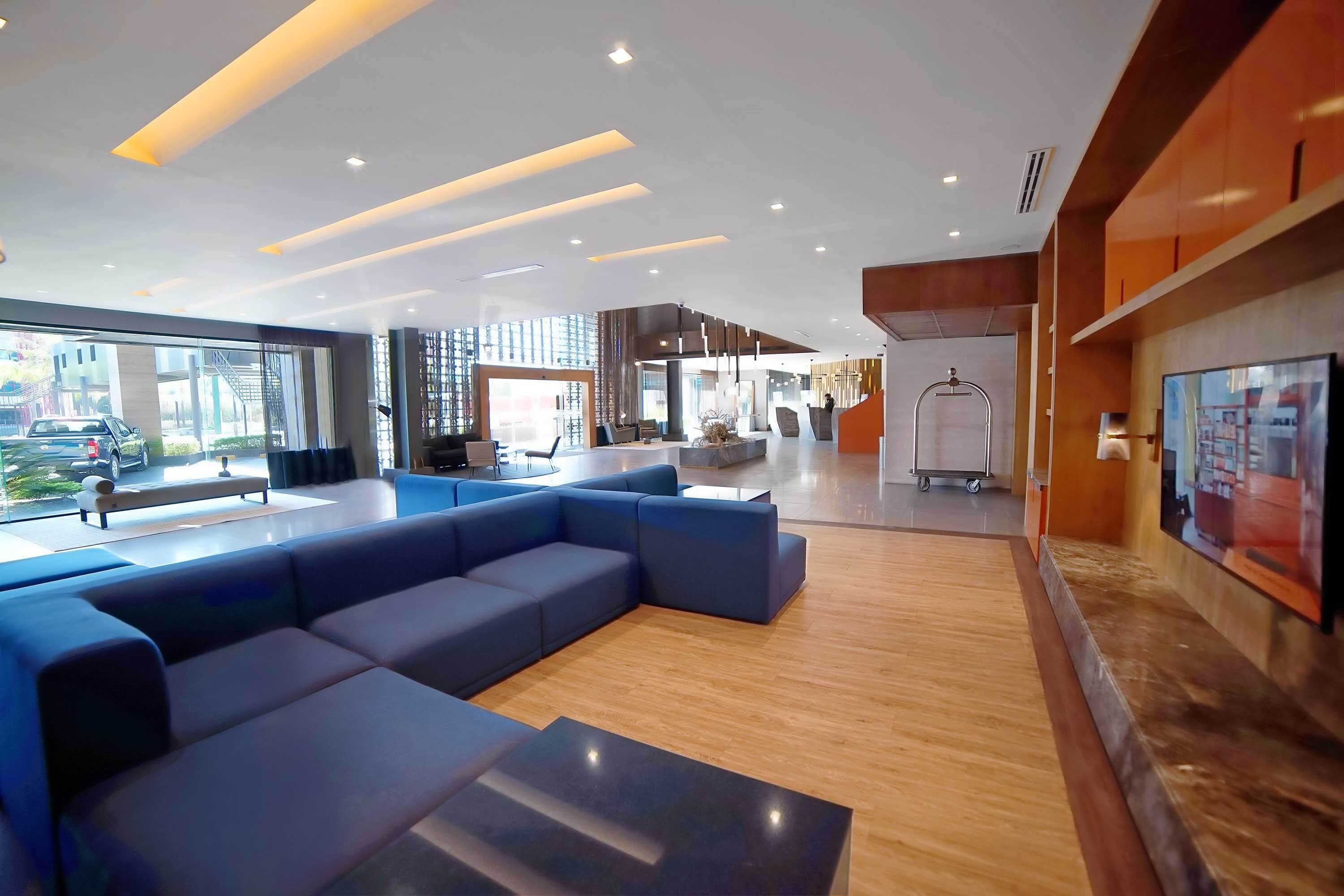 Sala de estar en el lobby