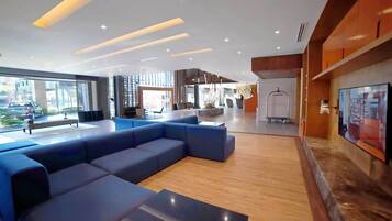 Sala de estar en el lobby