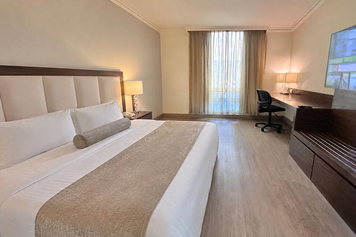 Superior Suite, 1 Bedroom | Premium bedding, in-room safe, desk, laptop workspace