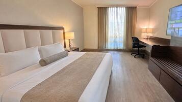Superior Suite, 1 Bedroom | Premium bedding, in-room safe, desk, laptop workspace