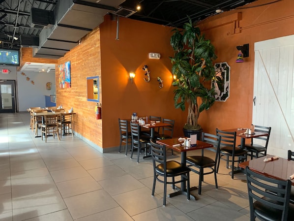 Breakfast area