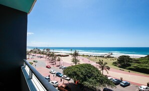 Vista a la playa o el mar