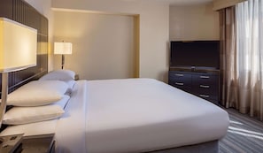 Premium bedding, pillow-top beds, in-room safe, desk