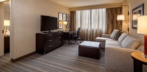 King One Bedroom Suite | Premium bedding, pillowtop beds, in-room safe, desk