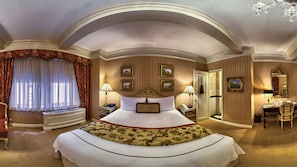 Presidential-Suite, 1 King-Bett | Hochwertige Bettwaren, Minibar, Zimmersafe, Schreibtisch