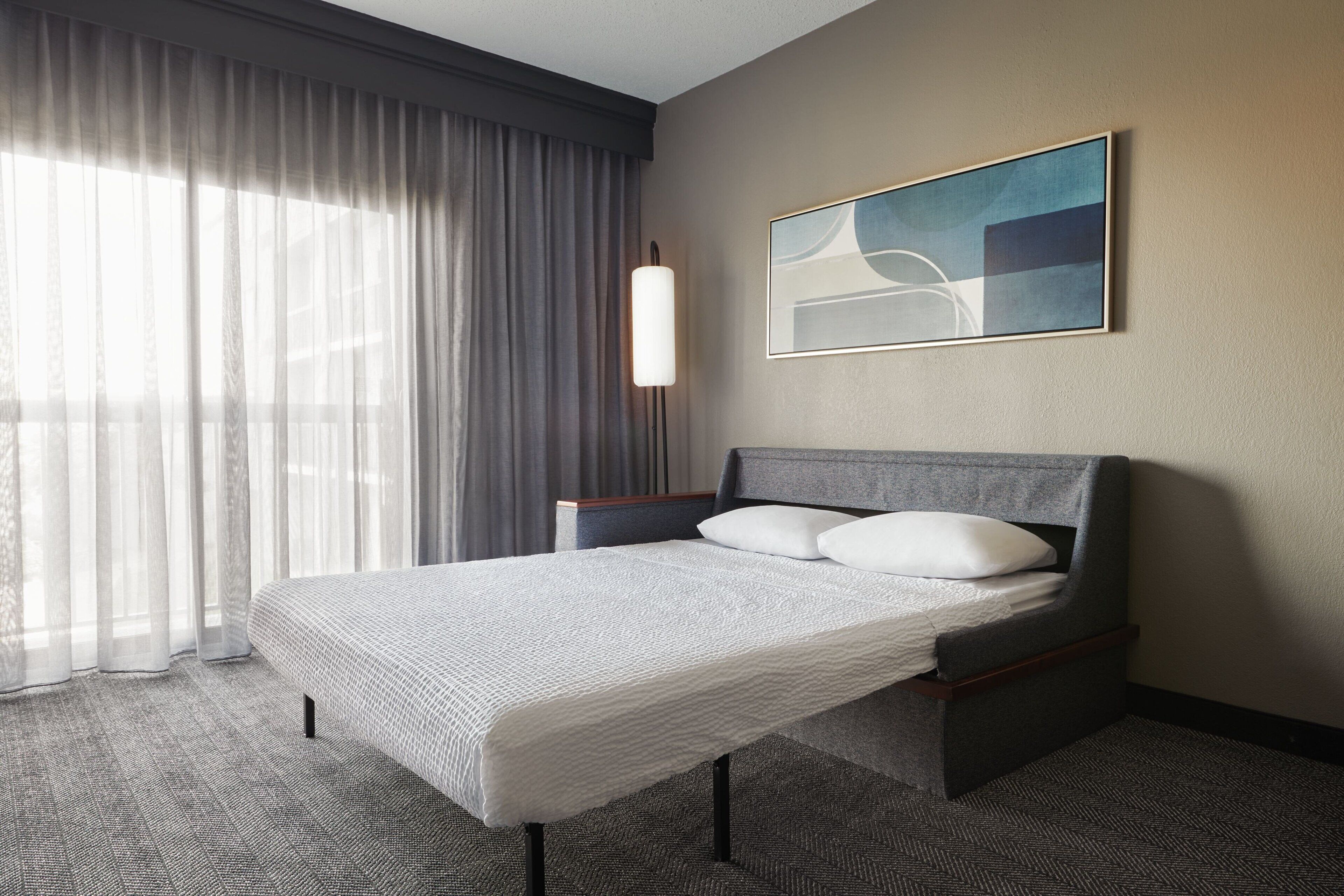 1 bedroom, in-room safe, blackout curtains, iron/ironing board