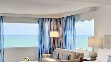 Egyptian cotton sheets, premium bedding, down duvets, pillow-top beds