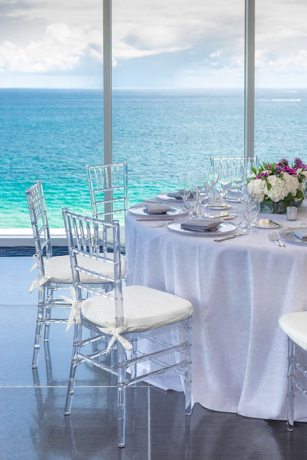 Indoor wedding