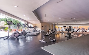 Fitnessbereich