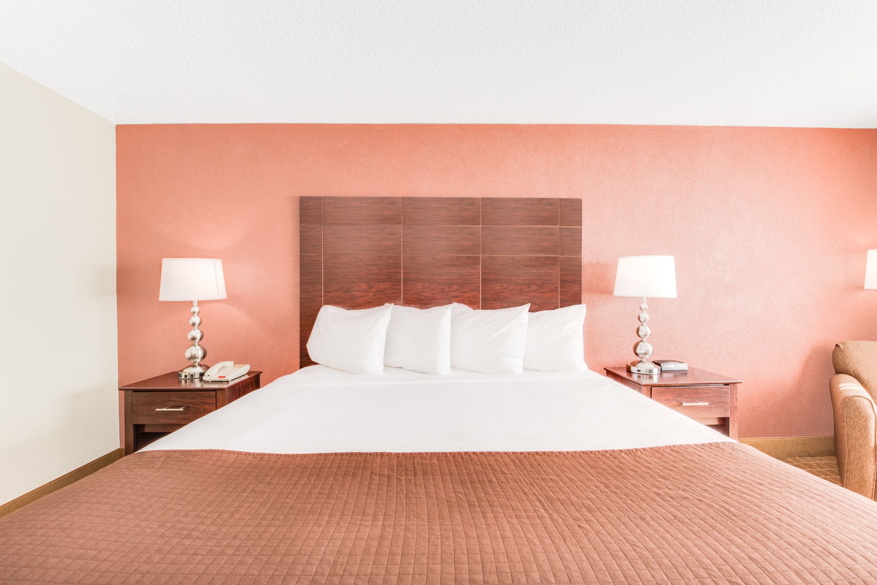 desk, laptop workspace, iron/ironing board, free cots/infant beds