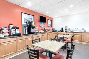 Free daily full breakfast