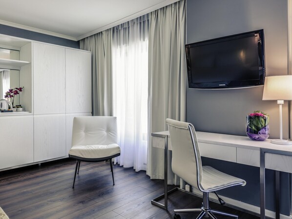 Couette en duvet d'oie, surmatelas, coffres-forts dans les chambres