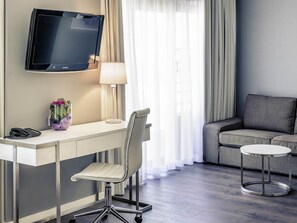 1 chambre, couette en duvet d'oie, surmatelas
