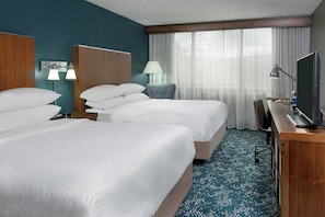 Room, 2 Queen Beds | Premium bedding, pillow-top beds, in-room safe, individually furnished - Four Points by Sheraton Huntsville Airport (Huntsville)