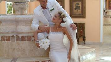 Indoor wedding